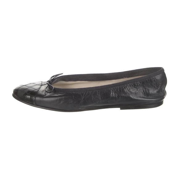 Chanel Vintage Leather Flats